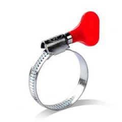 Стальной хомут 20 мм 1 2 оцинкованный