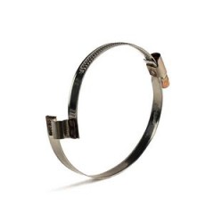 Хомут червячный с мостиком 310 330 мм